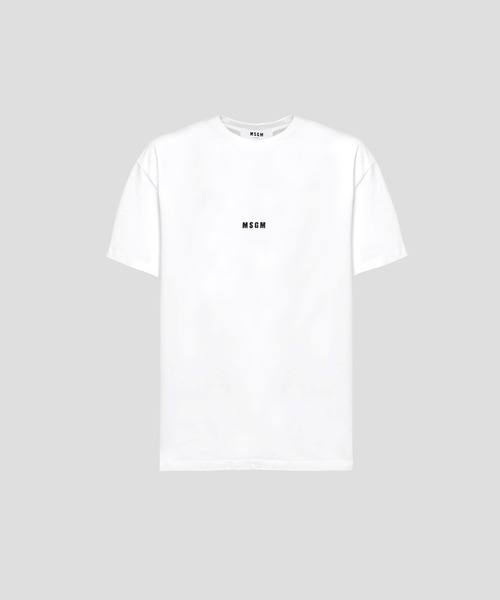 ミニロゴ クルーネックtシャツ Tシャツ カットソー Msgm エムエスジーエム のファッション通販 Zozotown