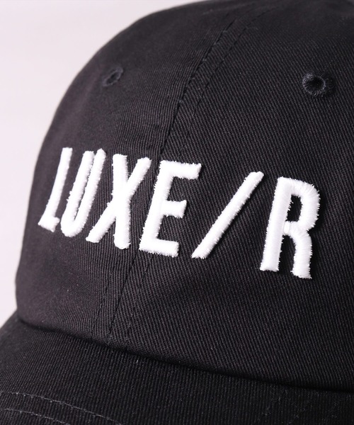 LUXE/R GOLF（ラグジュ ゴルフ）の「(RM)【LUXE/R GOLF】立体 コード 刺繍 ロー キャップ（キャップ・メンズ・ホワイト/ブラック・FREE）」の11枚目の写真