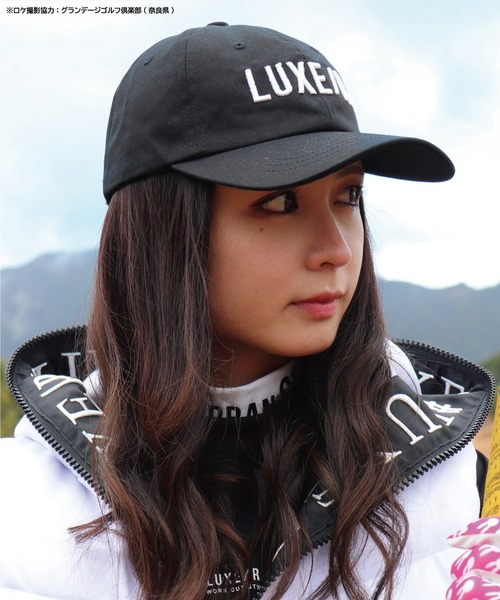 LUXE/R GOLF（ラグジュ ゴルフ）の「(RM)【LUXE/R GOLF】立体 コード 刺繍 ロー キャップ（キャップ・メンズ・ホワイト/ブラック・FREE）」の20枚目の写真