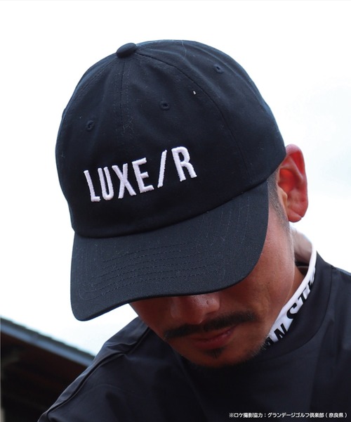 LUXE/R GOLF（ラグジュ ゴルフ）の「(RM)【LUXE/R GOLF】立体 コード 刺繍 ロー キャップ（キャップ・メンズ・ホワイト/ブラック・FREE）」の22枚目の写真