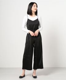 Per sist ence | Per sist ence/パーシエンス　ワッシャーサテンサロペット(サロペット/オーバーオール)