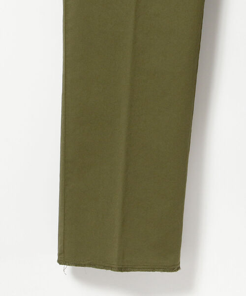 GERMANO（ジェルマーノ）の「GERMANO / コットンギャバジン 2プリーツ ミリタリーパンツ（カーゴパンツ・メンズ・オリーブ・48/44/50/46）」の5枚目の写真