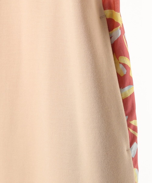 STELLA CIFFON（ステラシフォン）の「STELLA CIFFON×Soffitto別注 プリントワンピース（ワンピース・レディース・ベージュ・FREE）」の9枚目の写真