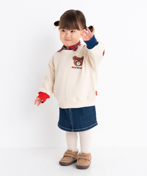 スウェット ミキハウス くま キャラクター MIKI HOUSE ミキハウス の