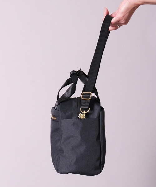 anello(アネロ)の「(LF)【anello】多収納 10ポケット ミニ ボストンバッグ(ショルダーバッグ・レディース・ライトグレー/ベージュ/ネイビー/ブラック・ONE SIZE)」の13枚目の写真