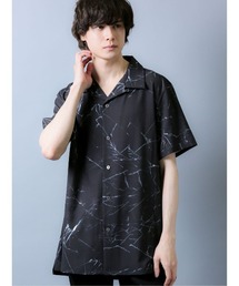 semantic design（セマンティックデザイン）の「シェラック/SHELLAC　オープンカラー総柄半袖シャツ（シャツ/ブラウス・メンズ）」