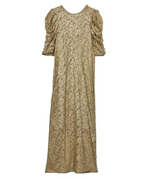 SHINE COATING LACE DRESS　アメリヴィンテージ Ameri（アメリ）の「SHINE COATING LACE DRESS（ドレス）」 - WEAR