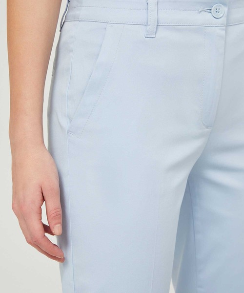 SISLEY（シスレー）の「ストレッチ裾ダブルシガレットパンツ（その他パンツ・レディース・ライトブルー/オフホワイト/ブラック/レモンイエロー・40/42/44/38）」の20枚目の写真