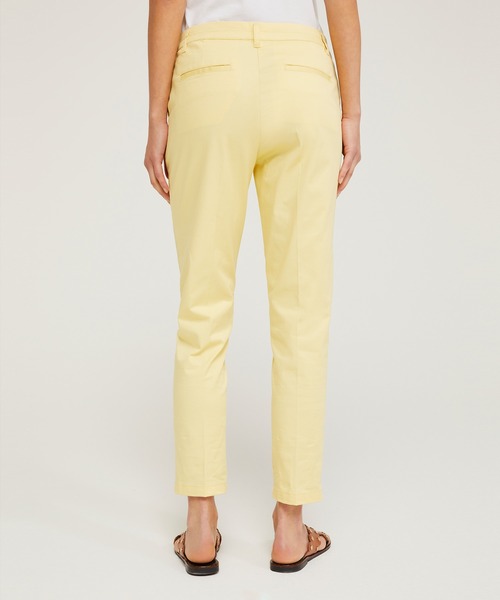 SISLEY（シスレー）の「ストレッチ裾ダブルシガレットパンツ（その他パンツ・レディース・ライトブルー/オフホワイト/ブラック/レモンイエロー・40/42/44/38）」の6枚目の写真