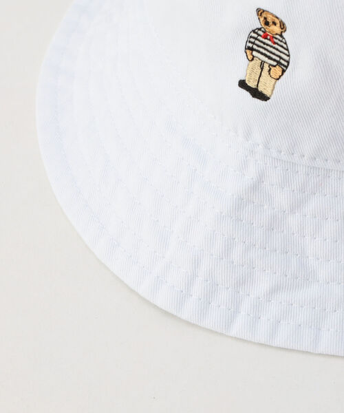 fredy repit（フレディレピ）の「ベアバケットハット21SS（ハット・レディース・オフホワイト/パープル/ブラック/ベージュ・FREE）」の5枚目の写真