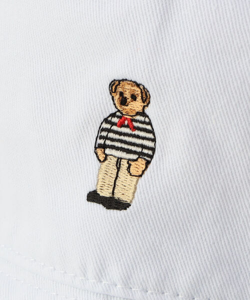 fredy repit（フレディレピ）の「ベアバケットハット21SS（ハット・レディース・オフホワイト/パープル/ブラック/ベージュ・FREE）」の12枚目の写真