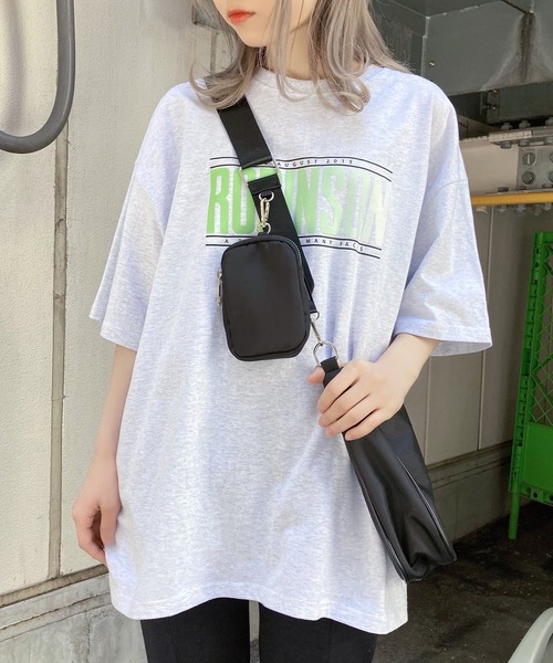 Figments（フィグメンツ）の「ROBINSONロゴT（Tシャツ/カットソー・レディース・ホワイト/ブラック/グレー・FREE）」の5枚目の写真