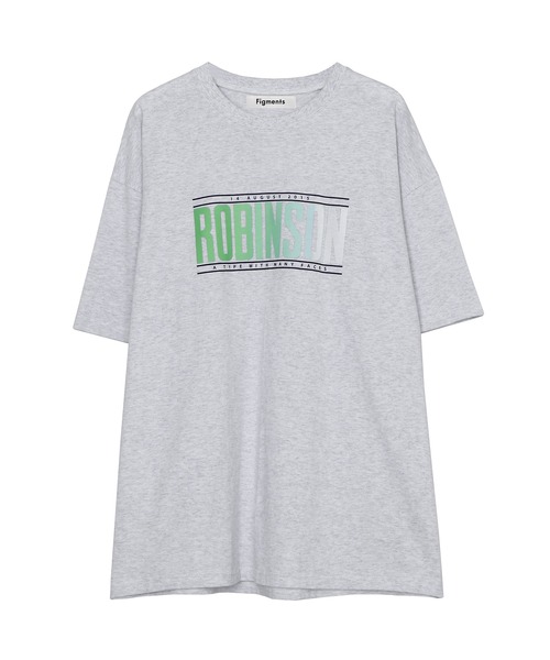 Figments（フィグメンツ）の「ROBINSONロゴT（Tシャツ/カットソー・レディース・ホワイト/ブラック/グレー・FREE）」の8枚目の写真