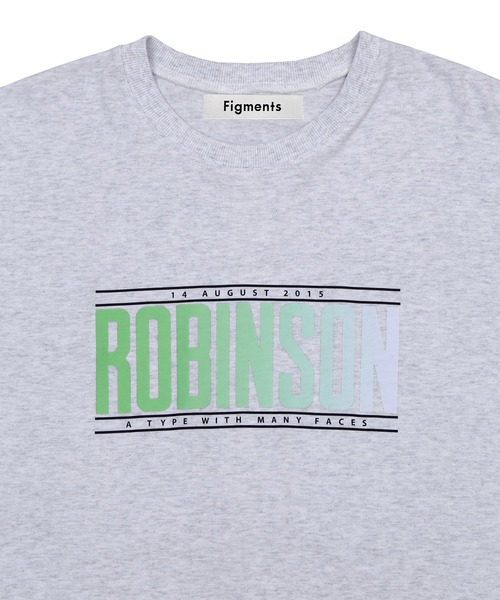 Figments（フィグメンツ）の「ROBINSONロゴT（Tシャツ/カットソー・レディース・ホワイト/ブラック/グレー・FREE）」の11枚目の写真