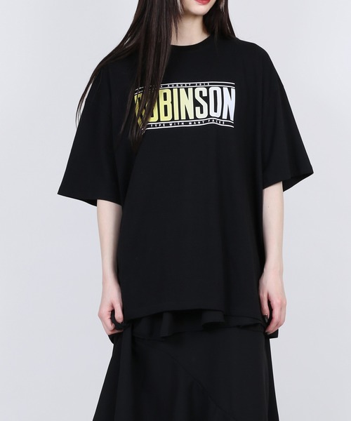 Figments（フィグメンツ）の「ROBINSONロゴT（Tシャツ/カットソー・レディース・ホワイト/ブラック/グレー・FREE）」の20枚目の写真