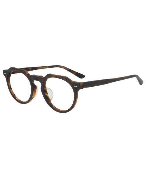 Zoff（ゾフ）の「ボストン型 めがね｜Zoff CLASSIC（メガネ・メンズ・ライトイエロー/ブラウン系その他/ブラック/ライトブラウン・FREE）」の4枚目の写真