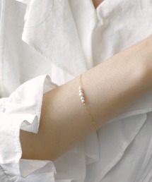 グラデパールブレスレット