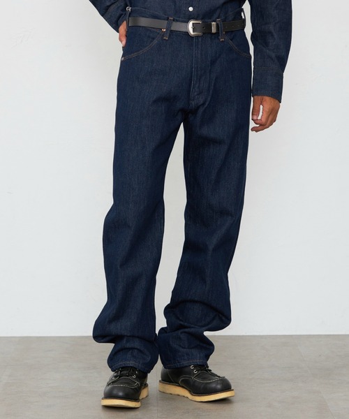 Wrangler（ラングラー）の「Wrangler/ラングラー13MWZ COWBOY CUT/ストレートデニムパンツ（デニムパンツ・メンズ・ワンウォッシュ/インディゴブルー・27inch/28inch/29inch/30inch/31inch/32inch/33inch/34inch/36inch/33/34/36/28/31/29/27/30/32）」の12枚目の写真
