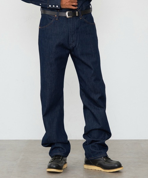 Wrangler（ラングラー）の「Wrangler/ラングラー13MWZ COWBOY CUT/ストレートデニムパンツ（デニムパンツ・メンズ・ワンウォッシュ/インディゴブルー・27inch/28inch/29inch/30inch/31inch/32inch/33inch/34inch/36inch/33/34/36/28/31/29/27/30/32）」の11枚目の写真