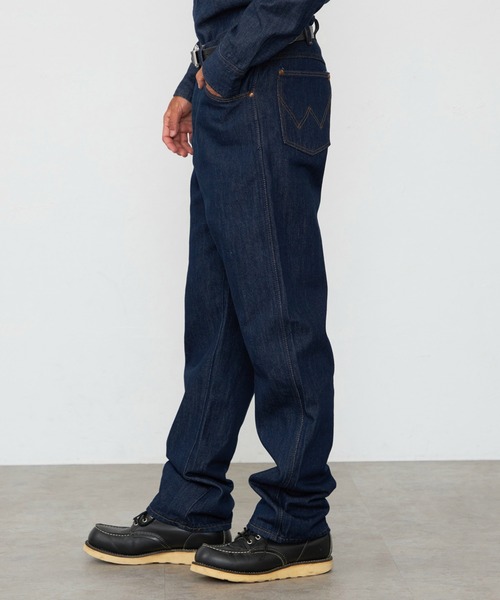 Wrangler（ラングラー）の「Wrangler/ラングラー13MWZ COWBOY CUT/ストレートデニムパンツ（デニムパンツ・メンズ・ワンウォッシュ/インディゴブルー・27inch/28inch/29inch/30inch/31inch/32inch/33inch/34inch/36inch/33/34/36/28/31/29/27/30/32）」の10枚目の写真