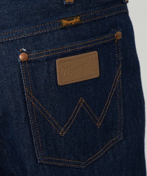 Wrangler（ラングラー）の「Wrangler/ラングラー13MWZ COWBOY CUT/ストレートデニムパンツ（デニムパンツ・メンズ・ワンウォッシュ/インディゴブルー・27inch/28inch/29inch/30inch/31inch/32inch/33inch/34inch/36inch/33/34/36/28/31/29/27/30/32）」の5枚目の写真
