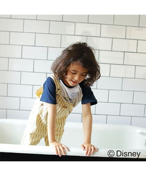 AJUGA.（アジュガ）の「KIDS T-shirt Navy 【AJUGA.ディズニーコレクション】（Tシャツ/カットソー・キッズ・ネイビー・90cm/110cm/100cm/120cm）」の2枚目の写真