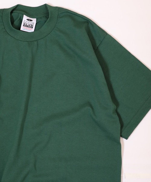 PRO CLUB (プロクラブ)の「PRO CLUB/プロクラブ 6.5oz S/S Crew Neck T-Shirt 無地 半袖Tシャツ(Tシャツ/カットソー・レディース・ネイビー/グレー/グリーン/ブラック/ホワイト/チャコールグレー・LARGE/MEDIUM/X-LARGE)」の5枚目の写真