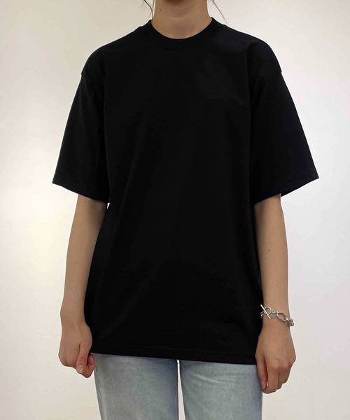 PRO CLUB (プロクラブ)の「PRO CLUB/プロクラブ 6.5oz S/S Crew Neck T-Shirt 無地 半袖Tシャツ(Tシャツ/カットソー・レディース・ネイビー/グレー/グリーン/ブラック/ホワイト/チャコールグレー・LARGE/MEDIUM/X-LARGE)」の9枚目の写真