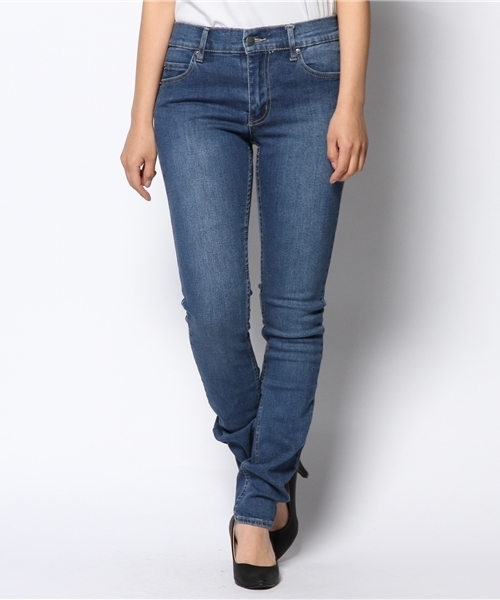 BEAUTY&YOUTH UNITED ARROWS(ビューティーアンドユースユナイテッドアローズ)の「BYBC CCHEAP MONDAY ブルーインディゴスキニー Ψ◆(デニムパンツ・レディース・ネイビー・26/27/28)」の1枚目の写真