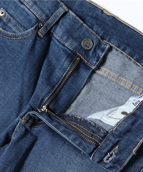 BEAUTY&YOUTH UNITED ARROWS(ビューティーアンドユースユナイテッドアローズ)の「BYBC CCHEAP MONDAY ブルーインディゴスキニー Ψ◆(デニムパンツ・レディース・ネイビー・26/27/28)」の5枚目の写真