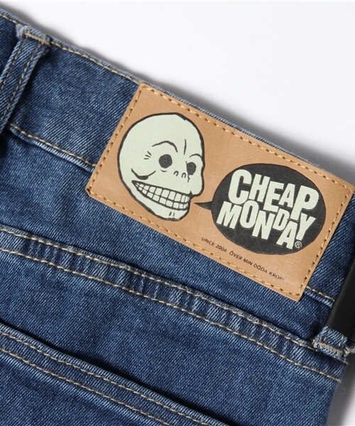 BEAUTY&YOUTH UNITED ARROWS(ビューティーアンドユースユナイテッドアローズ)の「BYBC CCHEAP MONDAY ブルーインディゴスキニー Ψ◆(デニムパンツ・レディース・ネイビー・26/27/28)」の8枚目の写真