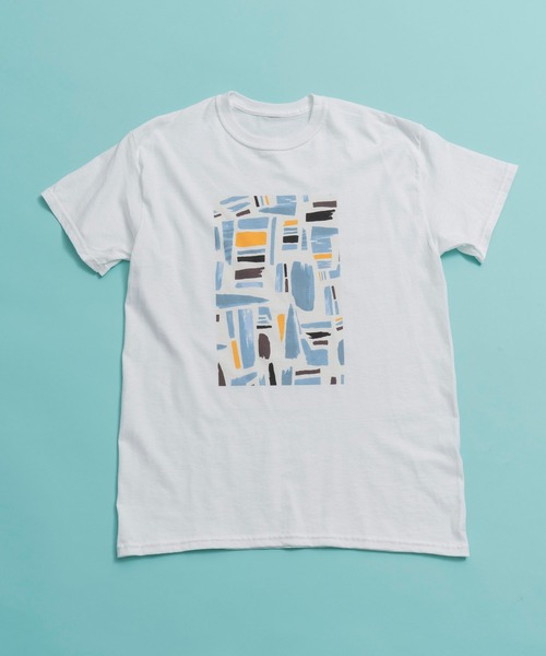 【Maison Special】アブストラクトプリントTシャツ アブストラクトプリントTシャツ【MAISON SPECIAL/メゾン