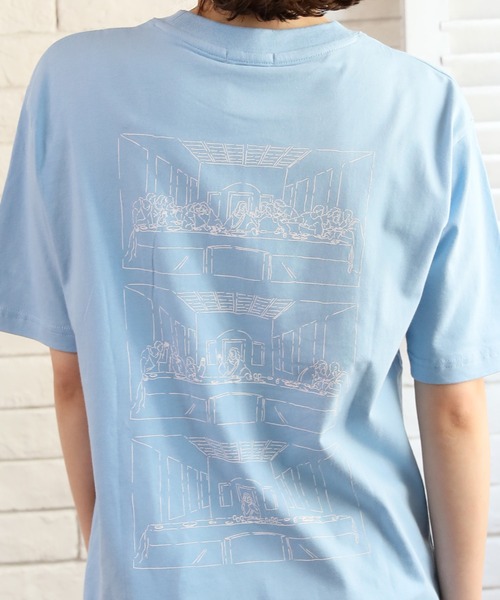 ALWAYS GOOD TIME(オルウェイズグッドタイム)の「【OVAL DICE/オーバルダイス】アートワークプリントTシャツ(ザ・トゥエルブ・アポストルズ)(Tシャツ/カットソー・メンズ・ホワイト/ブラック/ベージュ/サックスブルー・LL/M/L)」の19枚目の写真