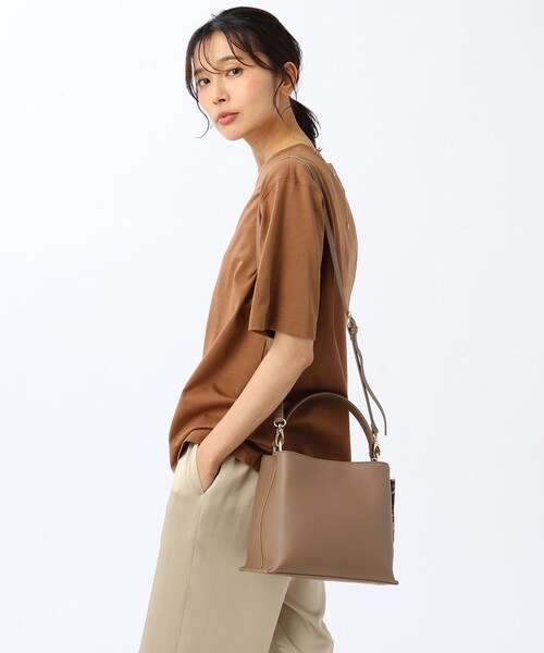 UNTITLED（アンタイトル）の「◆ミニワンハンドルトート（トートバッグ・レディース・ブラウン系その他6/ブラック系4・00）」の6枚目の写真