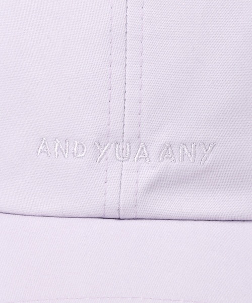 GLOBAL WORK（グローバルワーク）の「AND YUA ANY/オリジナルロゴCAP/957011（キャップ・キッズ・ブラック/ベージュ/ライトグリーン/パープル系その他2/ネイビー・FREE）」の20枚目の写真