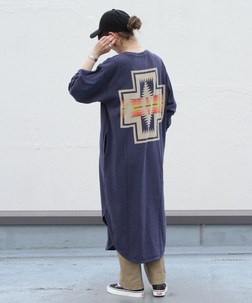 Pendleton ペンドルトン バックプリントワンピース Back Print Onepiece ワンピース Pendleton ペンドルトン のファッション通販 Zozotown Pendleton ペンドルトン バックプリントワンピース Back Print Onepiece ワンピース Pendleton ペンドルトン のファッション通販 Zozotown