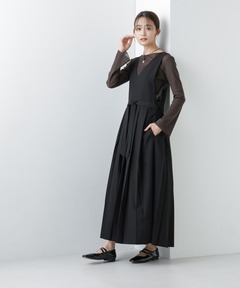 T/Wトロ ワイドフレアドレス（ドレス）｜ENFOLD（エンフォルド