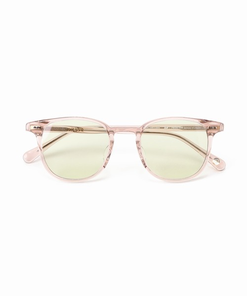 Zoff(ゾフ)の「【Zoff×relume/ゾフ】”THIN”ボスリントン PINK/green(サングラス・メンズ・ピンク・FREE)」の3枚目の写真