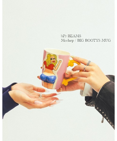 bpr BEAMS（ビーピーアール ビームス ）の「Meelarp / BIG BOOTYS マグカップ（グラス/マグカップ/タンブラー・レディース・その他/その他2/その他1・ONE SIZE）」の4枚目の写真