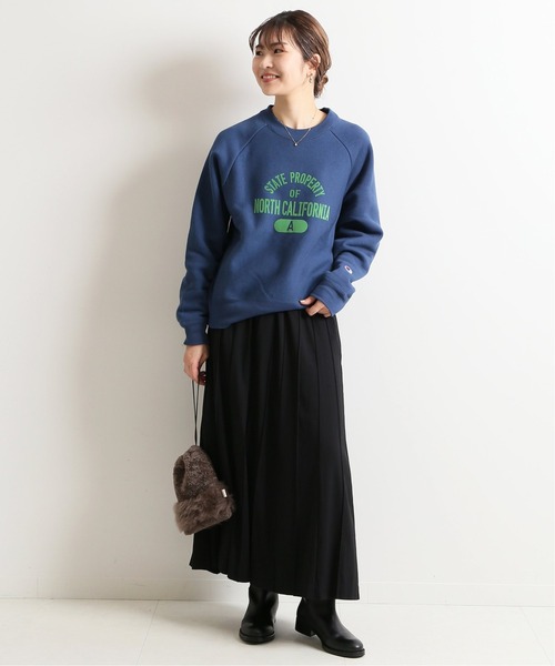 SLOBE IENA（スローブイエナ）の「ピンタックスカート◆（スカート・レディース・ブラック/パープル系その他・36/38）」の3枚目の写真