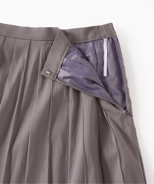 SLOBE IENA（スローブイエナ）の「ピンタックスカート◆（スカート・レディース・ブラック/パープル系その他・36/38）」の12枚目の写真