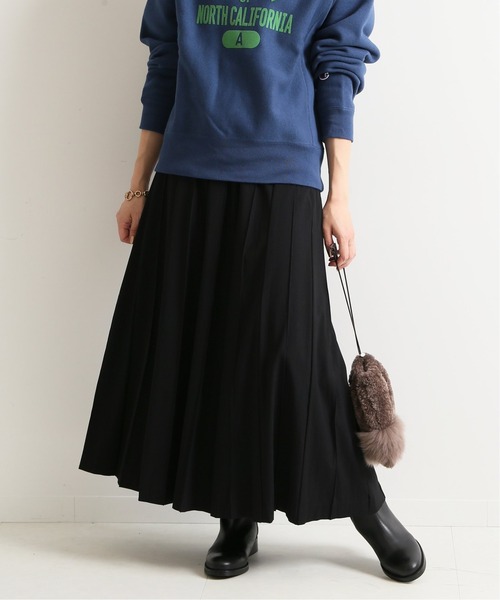 SLOBE IENA（スローブイエナ）の「ピンタックスカート◆（スカート・レディース・ブラック/パープル系その他・36/38）」の17枚目の写真