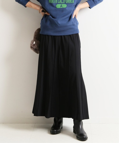 SLOBE IENA（スローブイエナ）の「ピンタックスカート◆（スカート・レディース・ブラック/パープル系その他・36/38）」の18枚目の写真