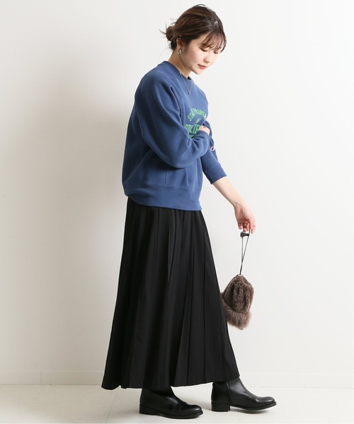 SLOBE IENA（スローブイエナ）の「ピンタックスカート◆（スカート・レディース・ブラック/パープル系その他・36/38）」の20枚目の写真