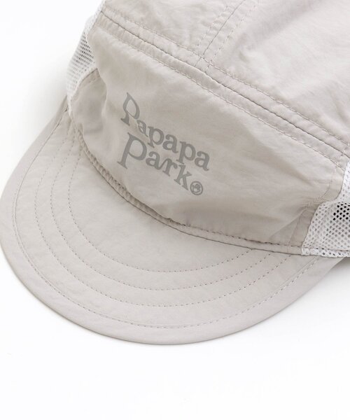 PAPAPAPARK（パパパパーク）の「メッシュ切替ジェットキャップ（キャップ・キッズ・ホワイト/ブラック・56/50）」の5枚目の写真