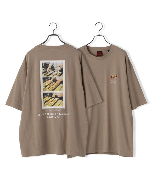 RAGEBLUE（レイジブルー）の「【築地銀だこ】コラボプリントTシャツ/959781（Tシャツ/カットソー・メンズ・ブラック系その他/ブラック/ベージュ/その他4/その他5/ダークブラウン/グリーン/オフホワイト/ホワイト/レッド/グレー系その他・MEDIUM/LARGE）」の7枚目の写真