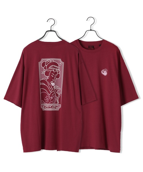 RAGEBLUE（レイジブルー）の「【築地銀だこ】コラボプリントTシャツ/959781（Tシャツ/カットソー・メンズ・ブラック系その他/ブラック/ベージュ/その他4/その他5/ダークブラウン/グリーン/オフホワイト/ホワイト/レッド/グレー系その他・MEDIUM/LARGE）」の9枚目の写真