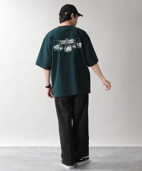 RAGEBLUE（レイジブルー）の「【築地銀だこ】コラボプリントTシャツ/959781（Tシャツ/カットソー・メンズ・ブラック系その他/ブラック/ベージュ/その他4/その他5/ダークブラウン/グリーン/オフホワイト/ホワイト/レッド/グレー系その他・MEDIUM/LARGE）」の19枚目の写真