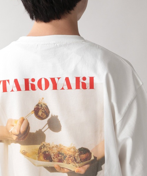 RAGEBLUE（レイジブルー）の「【築地銀だこ】コラボプリントTシャツ/959781（Tシャツ/カットソー・メンズ・ブラック系その他/ブラック/ベージュ/その他4/その他5/ダークブラウン/グリーン/オフホワイト/ホワイト/レッド/グレー系その他・MEDIUM/LARGE）」の20枚目の写真