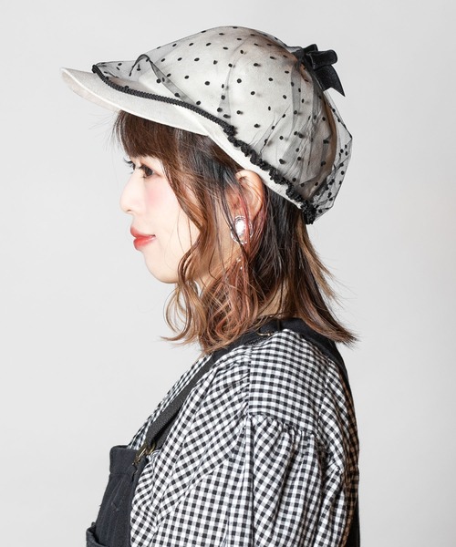 CA4LA(カシラ)の「CF REMOVAL(キャップ・レディース・ホワイト/ブラック・ONESIZE)」の3枚目の写真